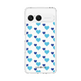 Slim Protection Case［ Stripe Hearts - Blue ］