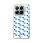 Slim Protection Case［ Stripe Hearts - Blue ］