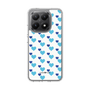 Slim Protection Case［ Stripe Hearts - Blue ］