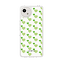 Slim Protection Case［ Stripe Hearts - Green ］