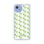 Slim Protection Case［ Stripe Hearts - Green ］