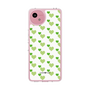 Slim Protection Case［ Stripe Hearts - Green ］