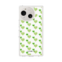 Slim Protection Case［ Stripe Hearts - Green ］
