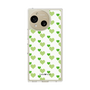 Slim Protection Case［ Stripe Hearts - Green ］
