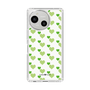 Slim Protection Case［ Stripe Hearts - Green ］