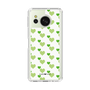 Slim Protection Case［ Stripe Hearts - Green ］