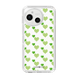 Slim Protection Case［ Stripe Hearts - Green ］