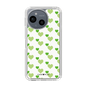 Slim Protection Case［ Stripe Hearts - Green ］