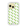 Slim Protection Case［ Stripe Hearts - Green ］