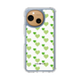 Slim Protection Case［ Stripe Hearts - Green ］
