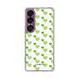 Slim Protection Case［ Stripe Hearts - Green ］