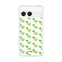 Slim Protection Case［ Stripe Hearts - Green ］