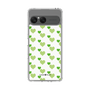Slim Protection Case［ Stripe Hearts - Green ］