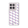 Slim Protection Case［ Stripe Hearts - Purple ］