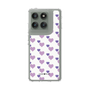 Slim Protection Case［ Stripe Hearts - Purple ］