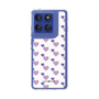 Slim Protection Case［ Stripe Hearts - Purple ］