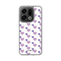 Slim Protection Case［ Stripe Hearts - Purple ］