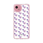 Slim Protection Case［ Stripe Hearts - Purple ］