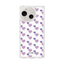 Slim Protection Case［ Stripe Hearts - Purple ］