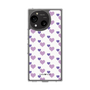 Slim Protection Case［ Stripe Hearts - Purple ］
