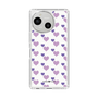 Slim Protection Case［ Stripe Hearts - Purple ］