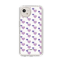 Slim Protection Case［ Stripe Hearts - Purple ］