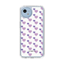 Slim Protection Case［ Stripe Hearts - Purple ］
