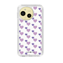 Slim Protection Case［ Stripe Hearts - Purple ］