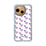 Slim Protection Case［ Stripe Hearts - Purple ］