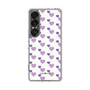 Slim Protection Case［ Stripe Hearts - Purple ］