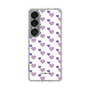 Slim Protection Case［ Stripe Hearts - Purple ］