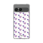 Slim Protection Case［ Stripe Hearts - Purple ］