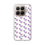 Slim Protection Case［ Stripe Hearts - Purple ］