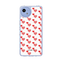 Slim Protection Case［ Stripe Hearts - Red ］