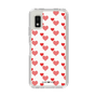 Slim Protection Case［ Stripe Hearts - Red ］