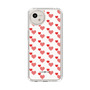 Slim Protection Case［ Stripe Hearts - Red ］
