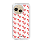 Slim Protection Case［ Stripe Hearts - Red ］