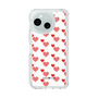 Slim Protection Case［ Stripe Hearts - Red ］