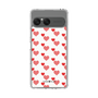 Slim Protection Case［ Stripe Hearts - Red ］