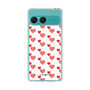 Slim Protection Case［ Stripe Hearts - Red ］