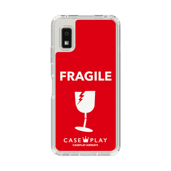 Slim Protection Case［ FRAGILE - Red ］