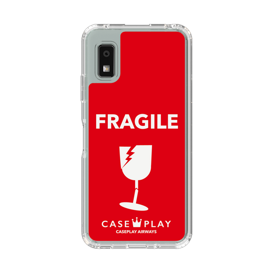 Slim Protection Case［ FRAGILE - Red ］