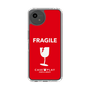 Slim Protection Case［ FRAGILE - Red ］