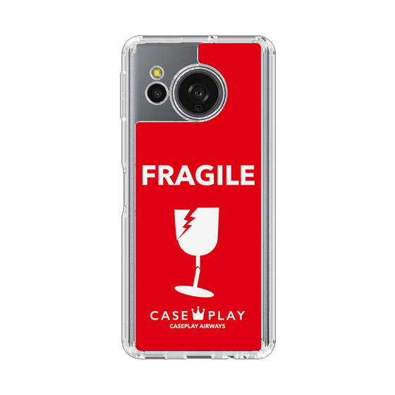 Slim Protection Case［ FRAGILE - Red ］