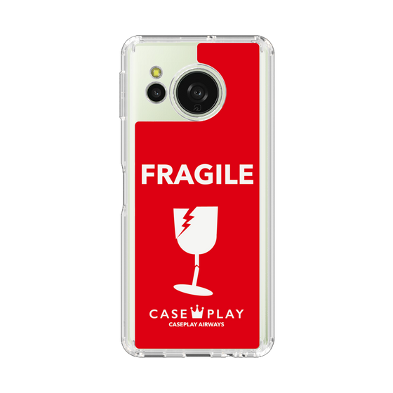 Slim Protection Case［ FRAGILE - Red ］