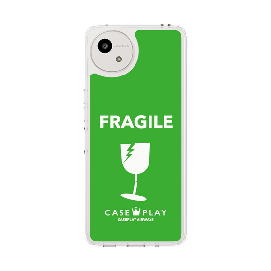 Slim Protection Case［ FRAGILE - Green ］