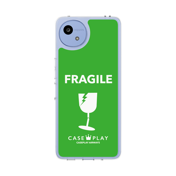 Slim Protection Case［ FRAGILE - Green ］