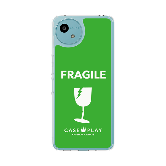 Slim Protection Case［ FRAGILE - Green ］