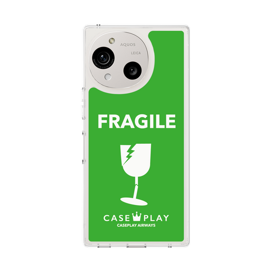 Slim Protection Case［ FRAGILE - Green ］