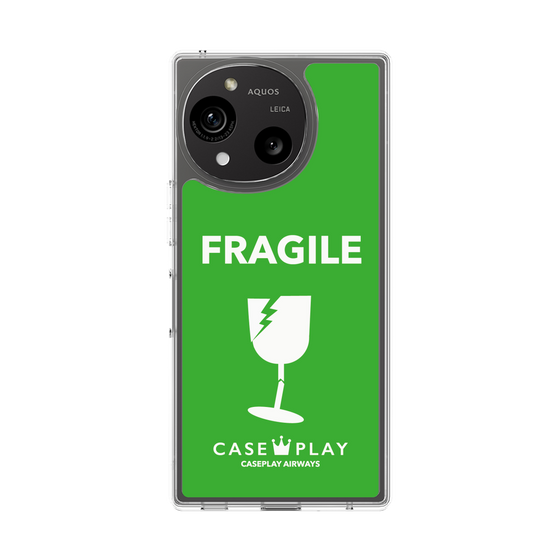 Slim Protection Case［ FRAGILE - Green ］